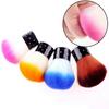 Mushroom Head Nail & Makeup Dust Brush for Nail Art, Blush, and Loose Powder