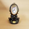 15.24 Cm Mini Diving Helmet With Clock Nautical Maritime Clock Black Diving Helmet Desk Top Clock Home, Office Decor Gift
