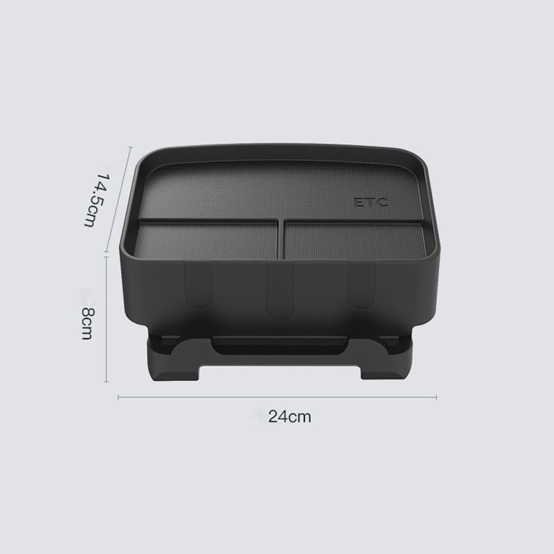 Dashboard Storage Box For Tesla Model 3 Model Y Silicone Glasses Key Tray Center Console Bracket Storage Case Accessories