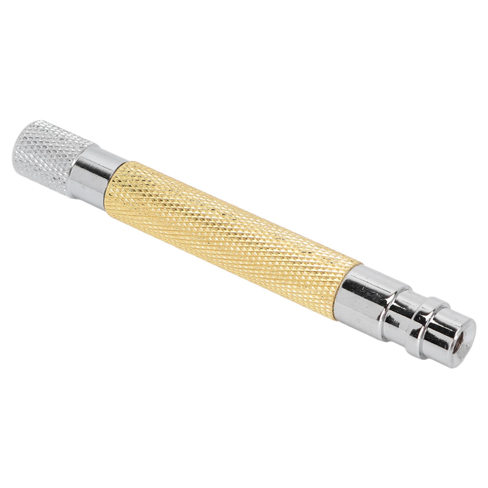 

Old Fashioned Handle Zinc Alloy Retro Handle Shave Tool for Men Barbershop