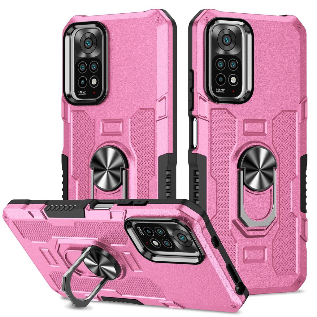 Redmi Note 12 Anti-Fall Magnetic Case with Finger Ring Holder