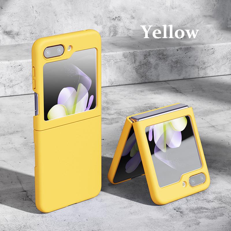 

Чехол PC Skin Feel для Samsung Galaxy Z Flip 6 5 4 3 5G Flip 6 Flip 5, комплект из 2 предметов, защитный противоударный чехол Flip4 с защитой от царапин For Samsung Z Flip6