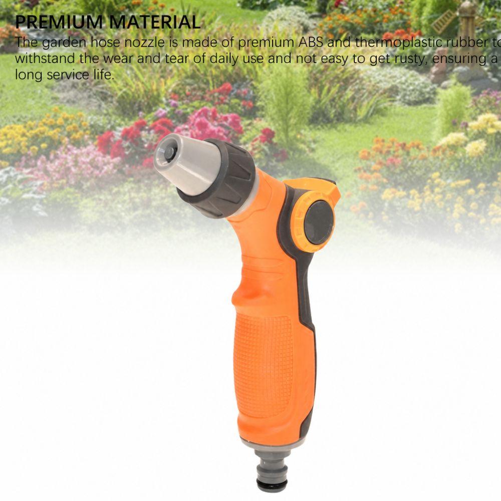 ABS, TPR Garden Hose Sprayer Leakproof Garden Spray Nozzle Durable Watering Nozzle Washing Cars