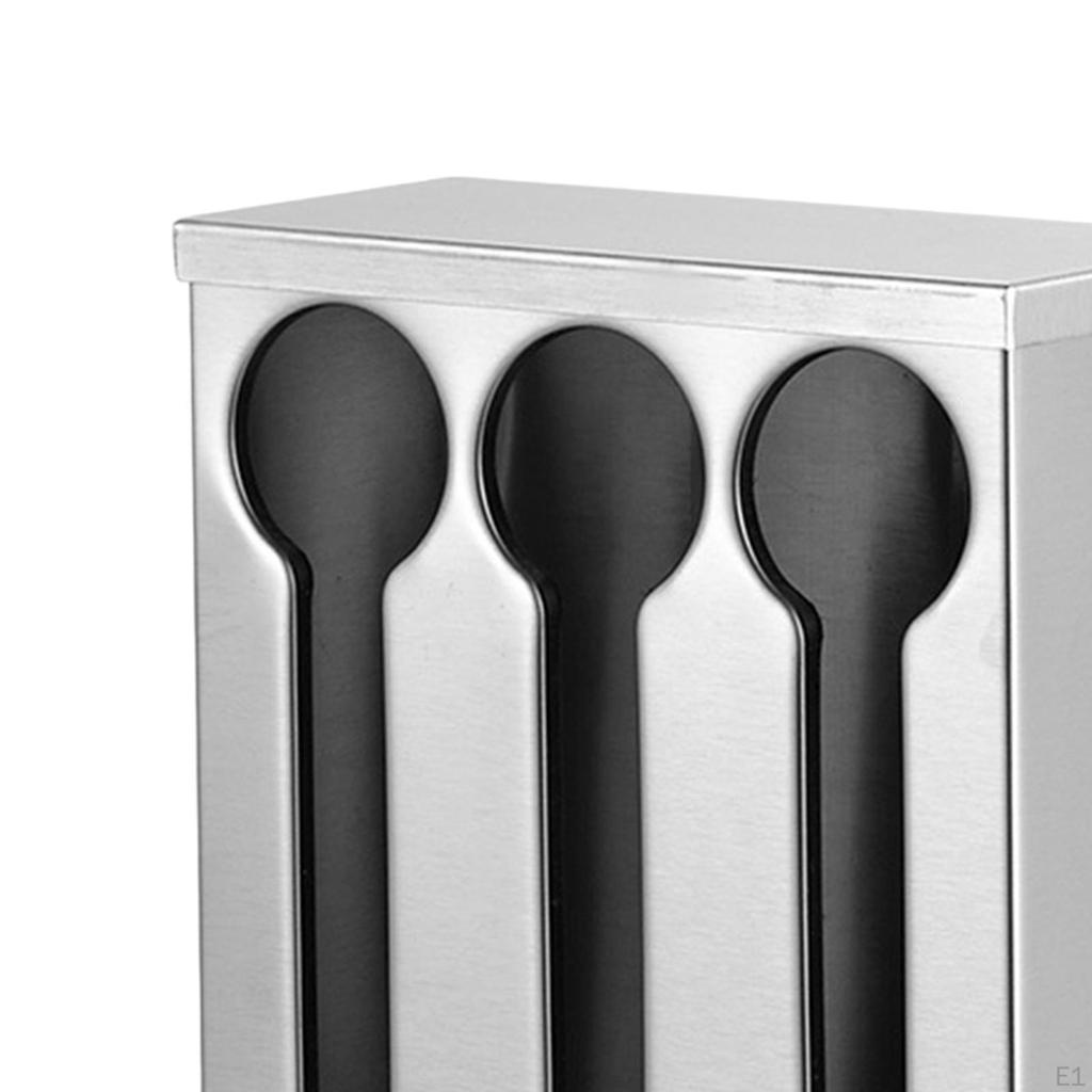 Cutlery Organizer, Spoon Storage Box, Utensil Dispenser, Dispenser