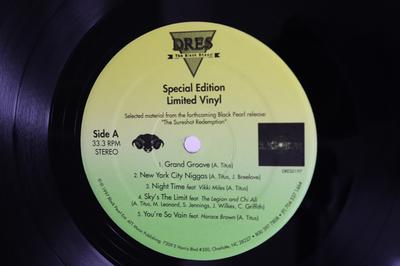 12inch Record DRES  Special Edition Limited Vinyl DRES0197 Black Pearl 1997 US Rap  HipHopRB Used