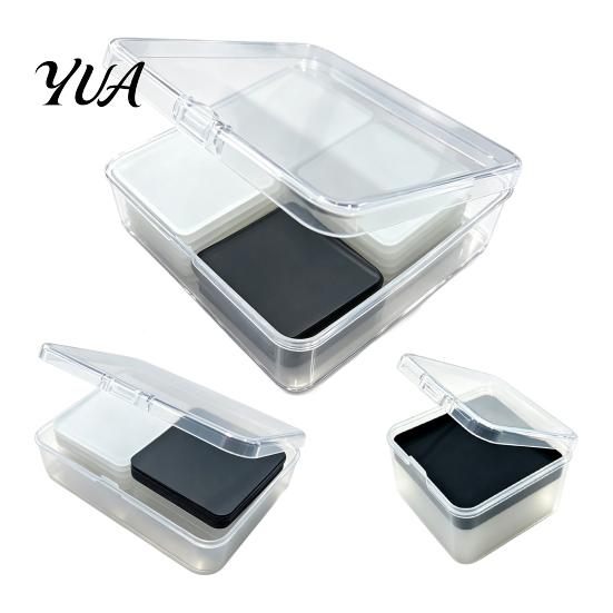 Acrylic Photo Holder Magnets 5/6/8/10/15/20/24 Sets DIY Fridge Magnet Kit, Square Refrigerator with Adhesive Backing, Clear Picture Making Kit