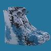 Unisex PVC Waterproof High-Top Non-Slip Shoe Covers for Travel