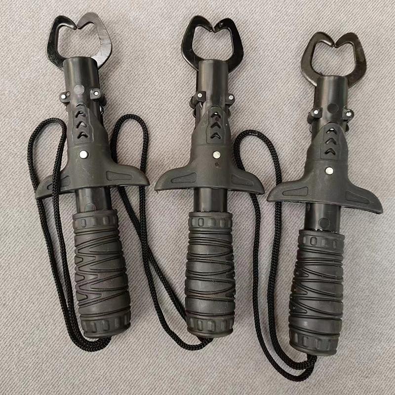 Fiskegripare Läppgripare Fiskegripare Fiskegripverktyg Läppklämma Med Viktvåg Rostskyddad För Nybörjare Fiskefantaster