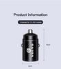Car Charger USB Type-C Fast Charging Power Adapter For Volvo XC90 V90 V60 XC60 V40 S80 S60 S90 C40 XC40 V70 XC70 C30 C70 EX90 Rd