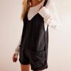 2024 Sommer Europäischer & Amerikanischer Stil Tasche Träger Waschen Denim Overall Shorts