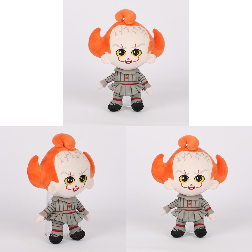 It Pennywise Plush Toy With Long Pile Fibers For Collectors And Fans