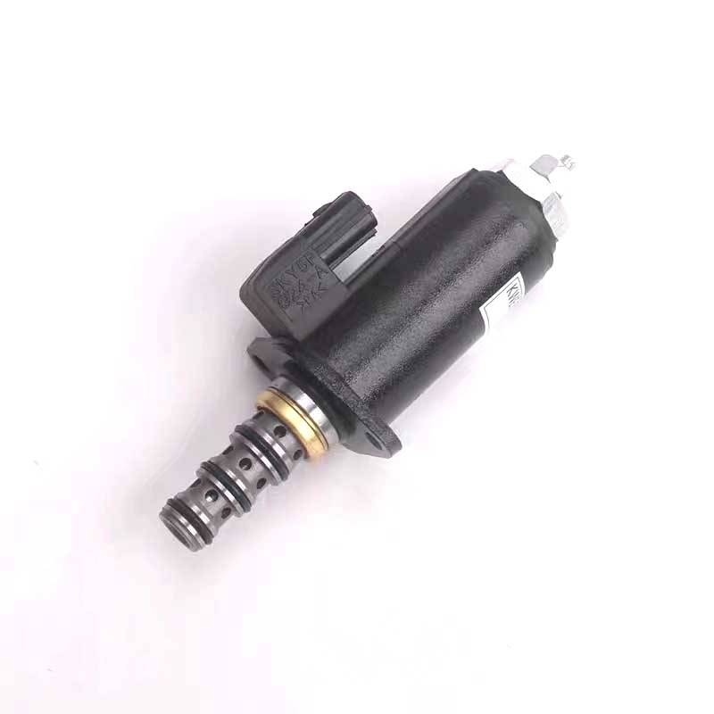 For KOBELCO SK Super 8 200 210 250 260 350-6-8 excavator hydraulic lock pilot safety lock solenoid valve