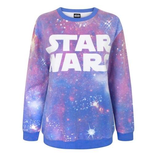 STAR WARS Womens/Ladies Cosmic Sublimation Sweatshirt