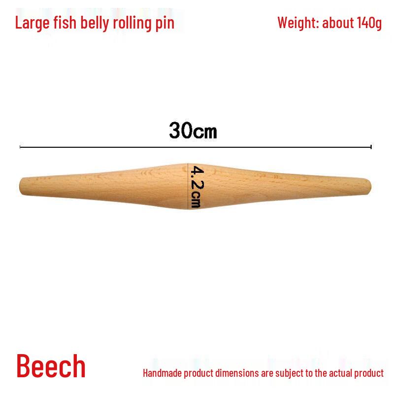 Qianxing Solid Wood Non-stick Rolling Pin