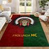 Frolunda HC Carpet Door Mat for Living Room or Bedroom Protective Mat Under Chair Office Decoration Christmas Gift Birthday Present