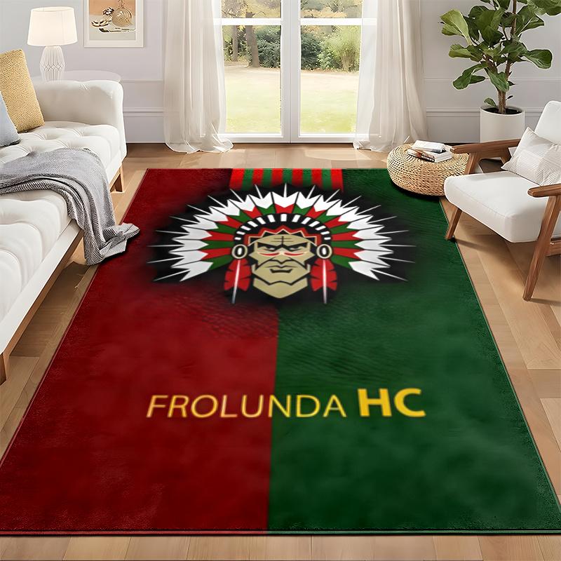 Frolunda HC Carpet Door Mat for Living Room or Bedroom Protective Mat Under Chair Office Decoration Christmas Gift Birthday Present