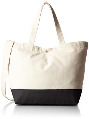 United Athle 14.3 Canvas Switching Tote Bag (149001) In NaturalBlack