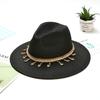 Summer seaside vacation European and American versatile jazz flat top top hat women's beach sun protection shade outdoor travel straw hat