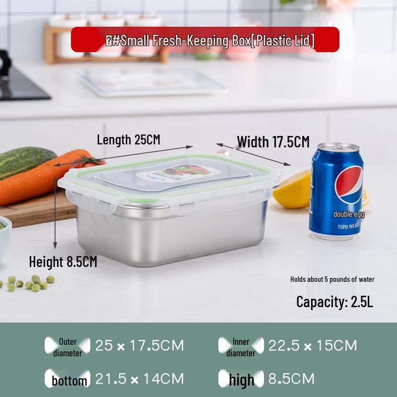 

Sweet & Elegant Stainless Steel Sealed Food Storage Container