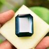 Lab Created 73.35 Ct UNIQUE Green Garnet Emerald Cut   Loose Gemstone