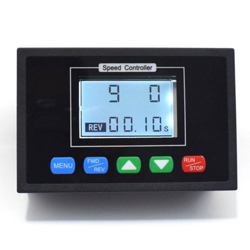 Digital 0~100% PWM Motor Speed Controller DC 12V 24V 36V 48V 40A Time Reversible