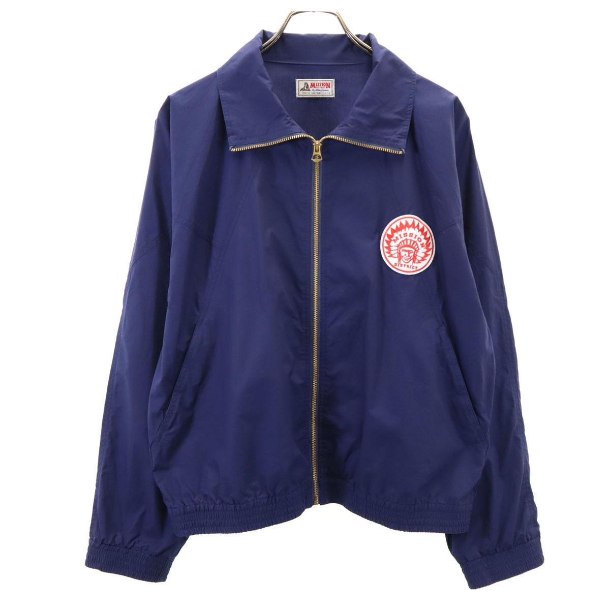 

MISSION DISTRICT MD-Z Jacket M Navy Native Japanese Men s Used