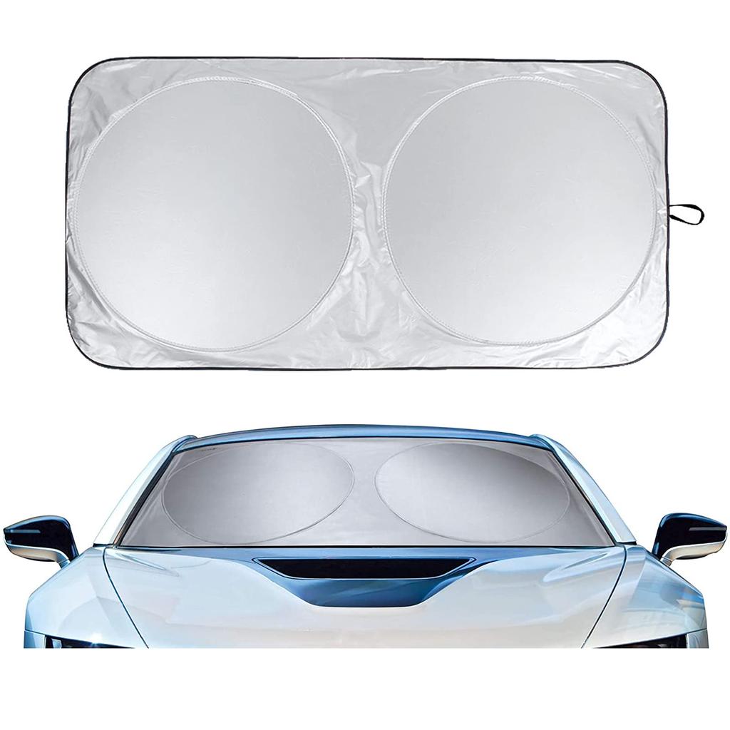 KEGILUH Przednia osłona przeciwsłoneczna do Lexusa Osłona przednia zaciemniająca Osłona przeciwsłoneczna na przednią szybę Składana Zaciemniająca Ochrona przed ciepłem Osłona przeciwsłoneczna Ochrona przed słońcem Kompaktowe przechowywanie