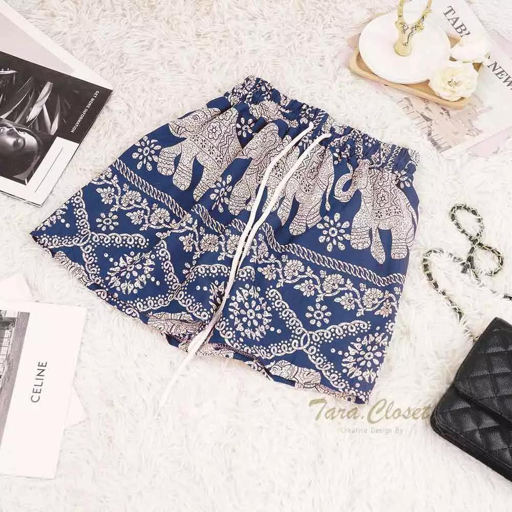 Boxing Muay Thai Shorts Elephant Pants Pattern Training Kickboxing Print Quick Dry Martial Art Unisex Men Women Fighting Fitness Sport Gym Workout