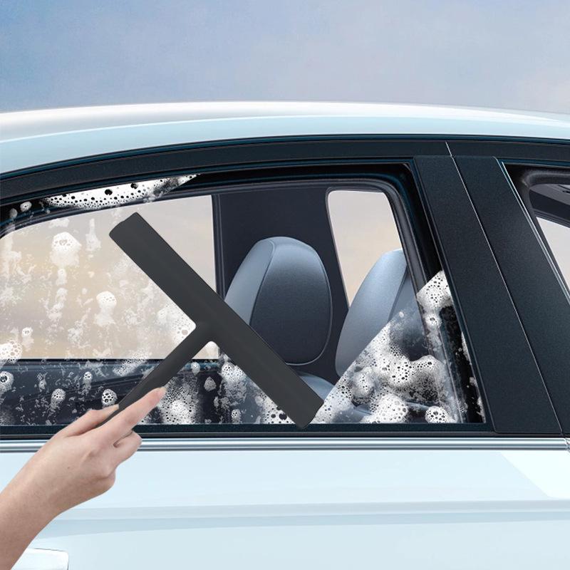 Silicone Glass Squeegee: Bathroom & Window Cleaning Tool