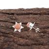 Peach Moonstone Gemstone Jewelry, 925 Solid Sterling Silver Earrings, Handmade Gorgeous Silver Earrings, For Wedding Gift