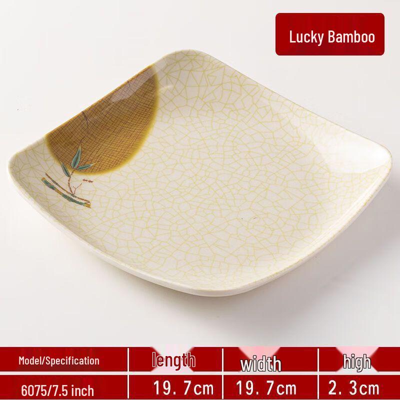 Japanese Melamine Deep Dinner Plates