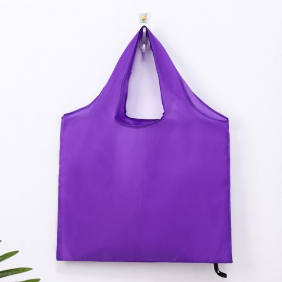Foldable Handbag Portable Reusable Shopping Bag Bright Colors Durable Travel Tote Bag for Supermarket