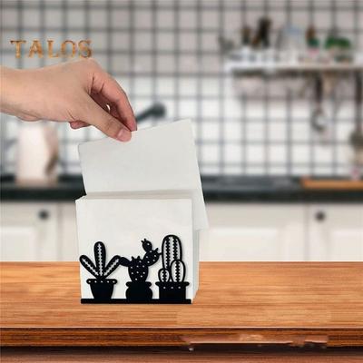 Tissue Holder Coffee Cup Shape Tissue Storage Stainless Steel Beautiful Large Capacity Napkin Holder Household Stuffs
