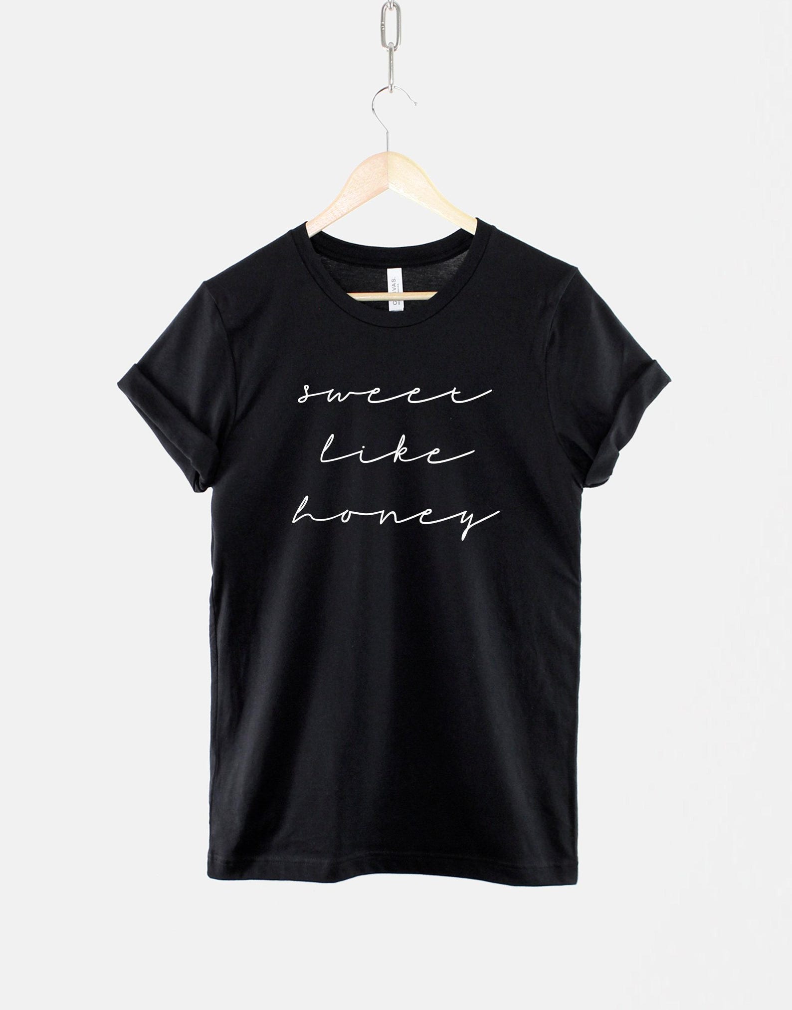 Sweet Like Honey Feminist T-Shirt: Empowerment Message, Cotton Unisex Tee 4XL