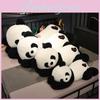 Plush Adorable Panda Cartoon Lounging Soft Plush Toy Kids Bedtime Doll Gift