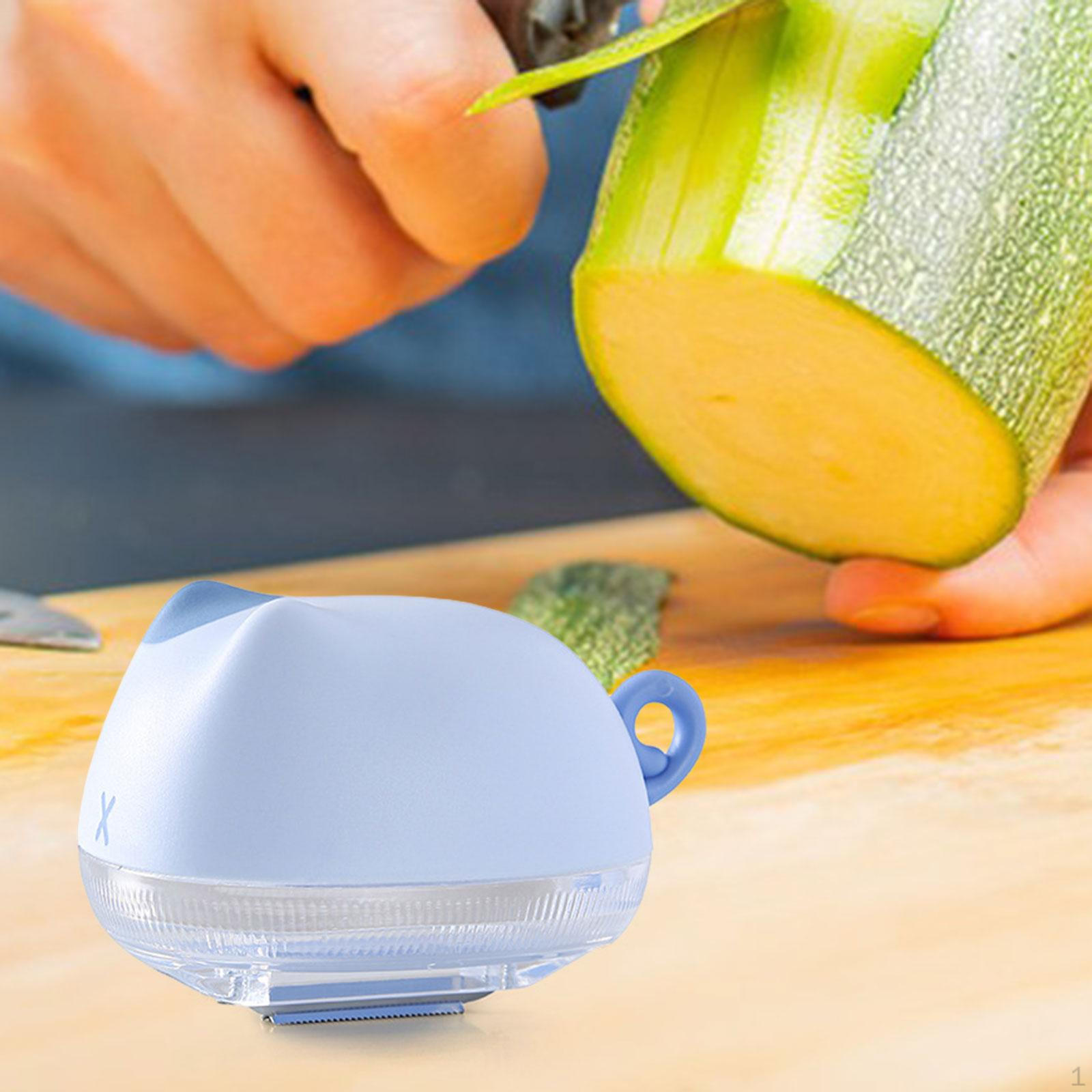 

Эффективная овощечистка с удобным местом для хранения