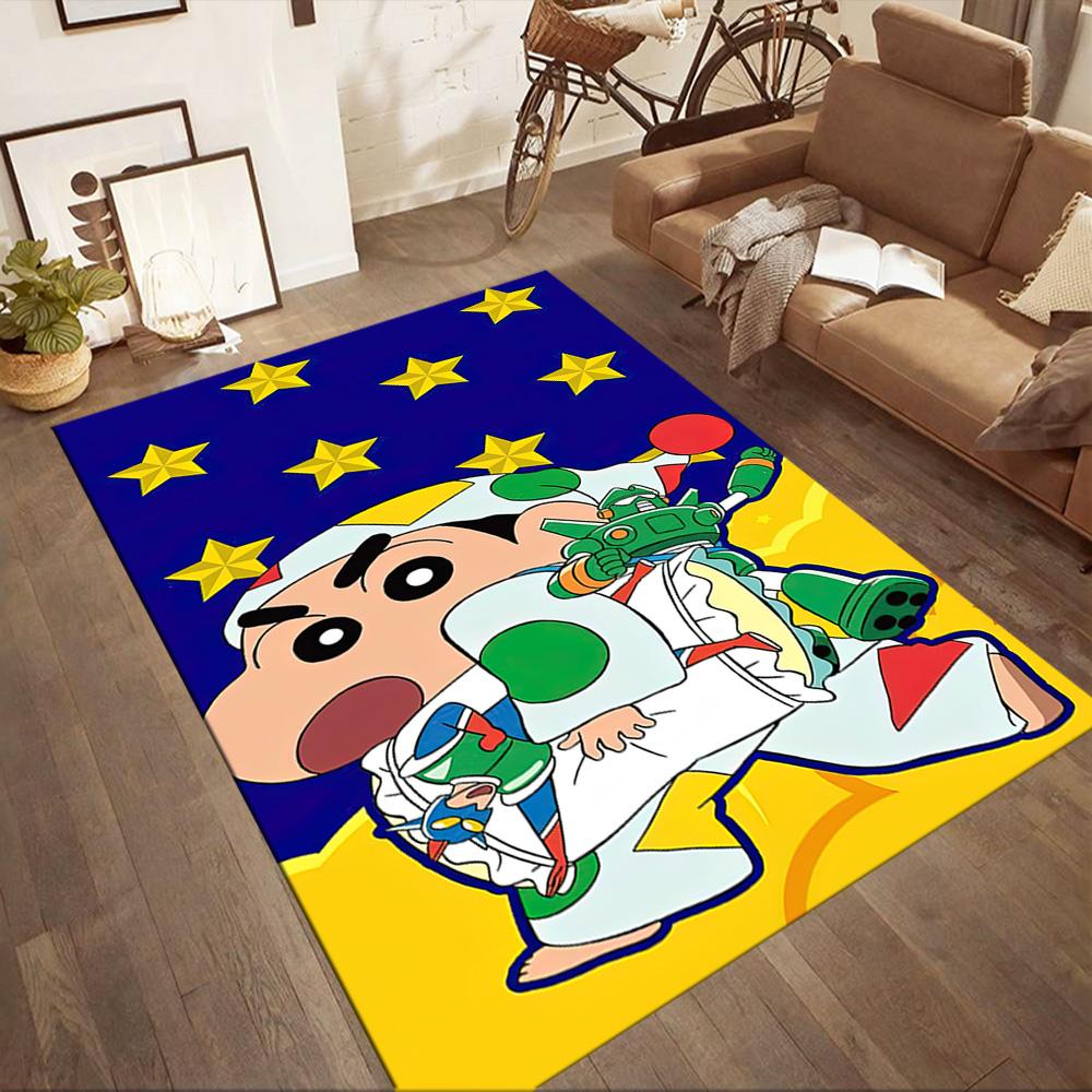 Cartoon Characters Adventure Square rugs are a great choice for living rooms, bedrooms, home décor, and as gifts.