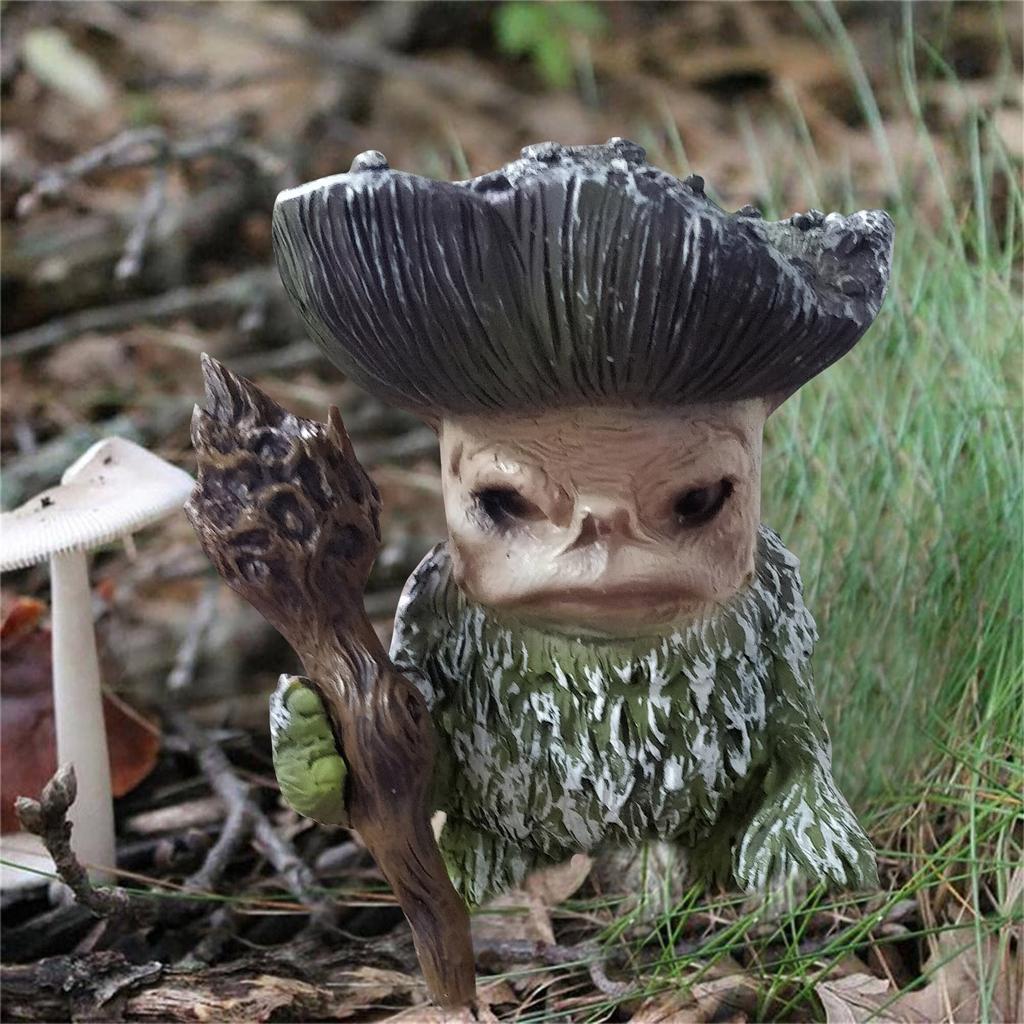Fungus  Statue  Statue  Resin  Freak  Statue  Home Garden  Decoration