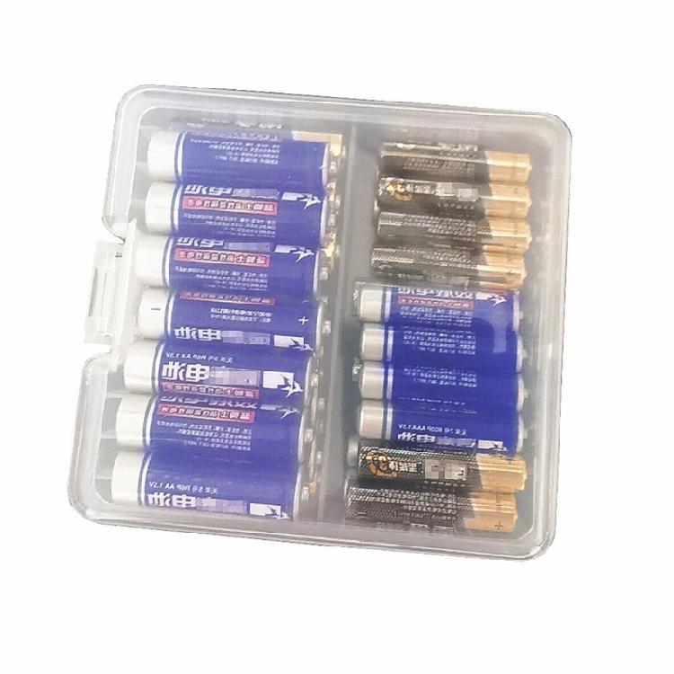 Transparent Battery Organizers Box Hard Plastic Battery Storage Case Holder Organizers for Safe and Secure Storage