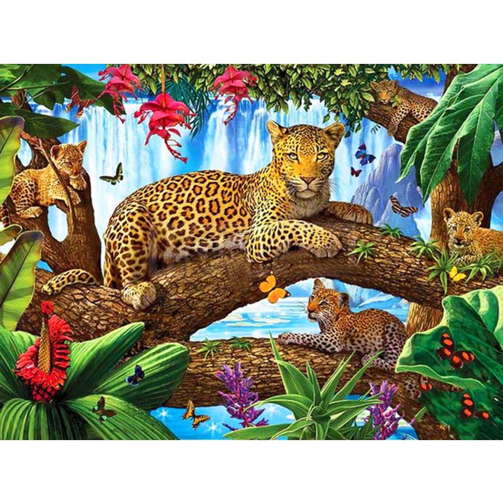 Full 5D Diamond Painting Animals and Women DIY Diamond Embroidery Diamond Mosaic Cross Stitch Kits Home Decor Gift