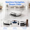 Wet Dry Mopping Smart Robot Vacuum 2800PA Suction Robotic Vacuum Sweeping Robot  Household Use