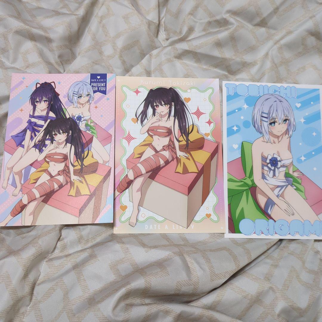 [USED] Date A Live V ~Present For You~ Postcard Purchase Bonus