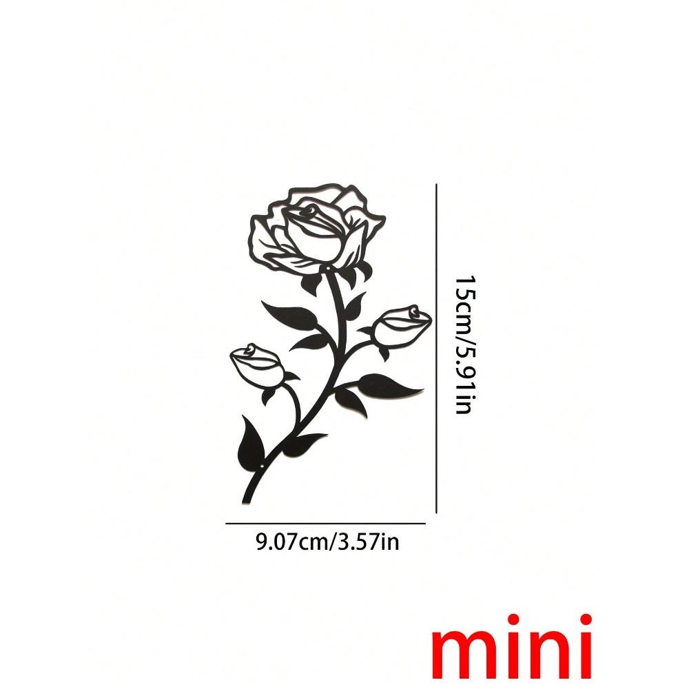 Metal Floral Woman Face Wall Art Modern Home Decor Gift TY3721-02