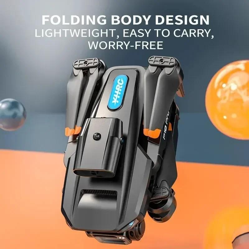 P10 Drone Professional 4k Hd Camera Esc Wifi 5g Fpv Obstacle Avoidance Light Flow Quadcopter Remote Control Helicopter Toys Gift