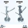 Rokit Studios Grumman Tomcat Landing Gear Wheel Set for Takeoff Position Plastic Model Kit Parts RKS480502T 1/48 F-14A/B/D & Weight-Deforming (for