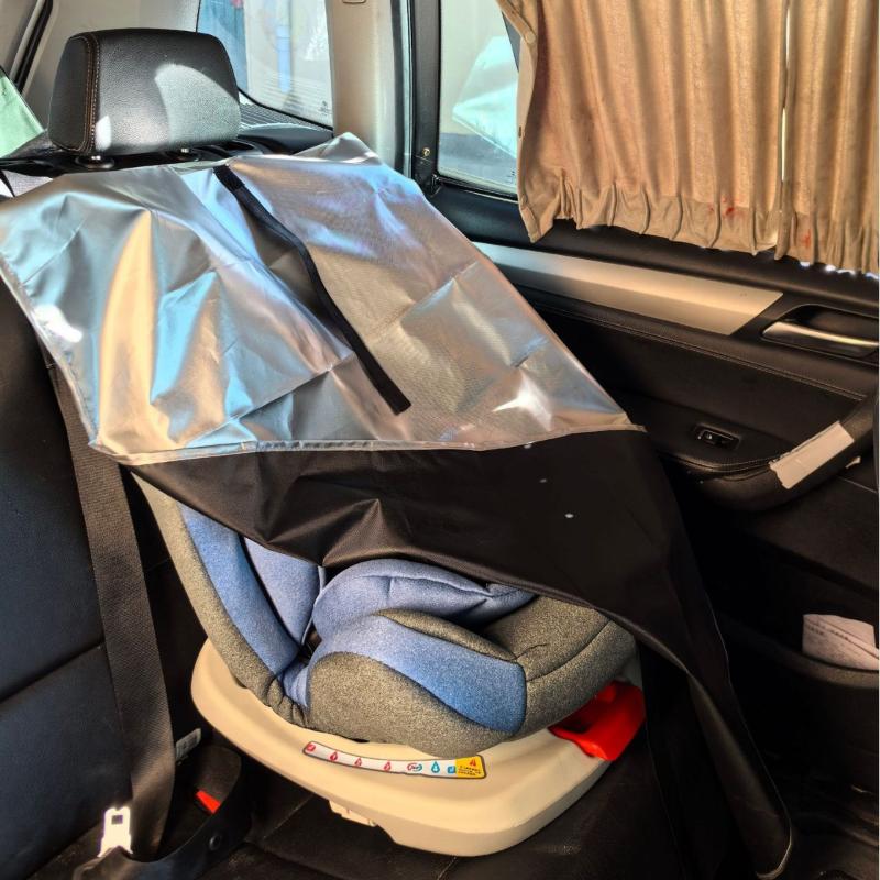 1 Piece Sunscreen Blocking Ultraviolet Heat Insulation Seat Cover Children'S Car Safety Seat Sunshade Baby Kid Dust Cover