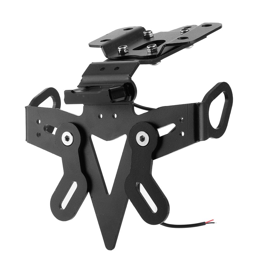 Rear License Plate Holder Tail Tidy Fender Eliminate with LED Light Fit for Yamaha MT‑07 FZ‑07 13‑20