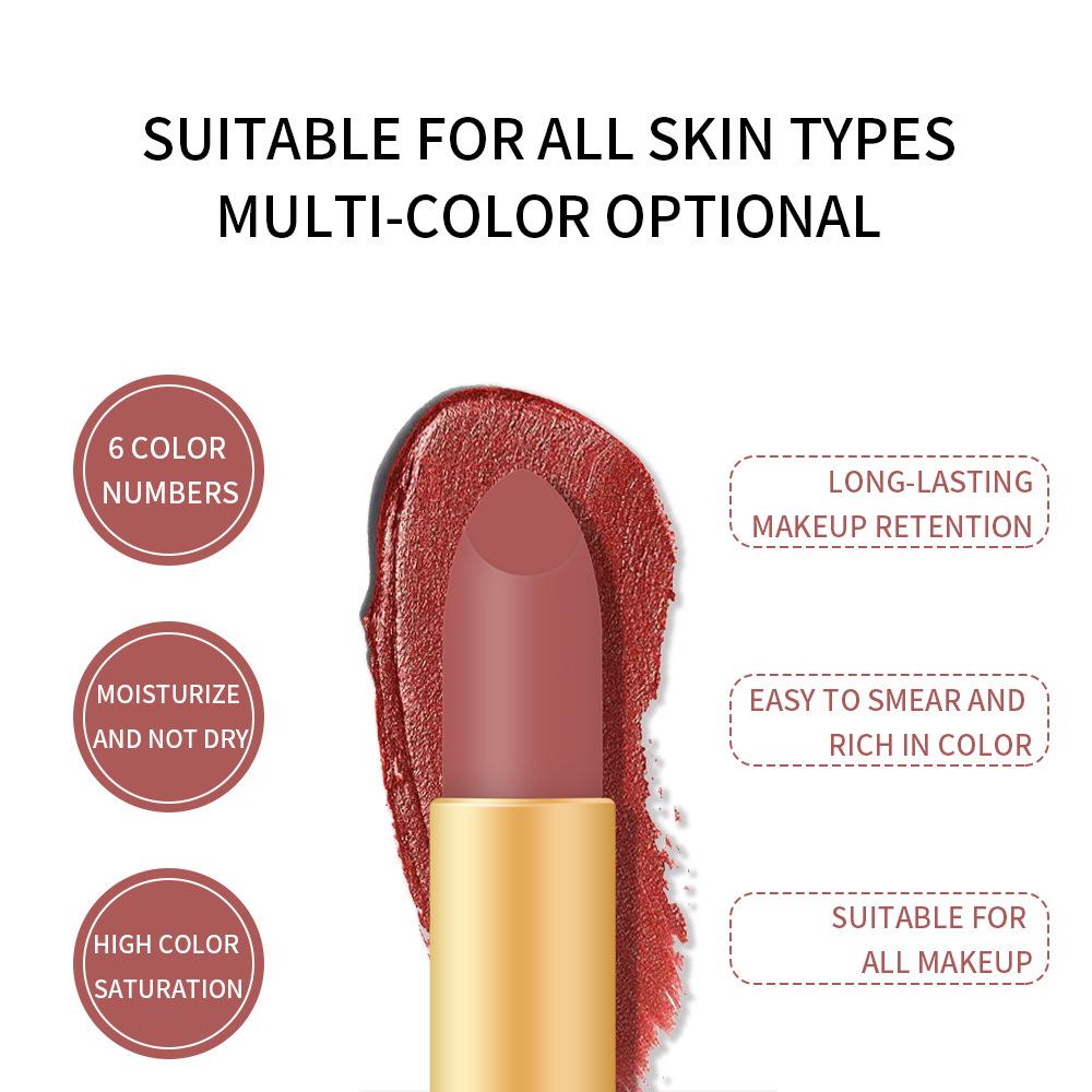 Christmas Beauty Lipstick Halloween Easy To Color Not Easy To Decolorize Matte Lipstick