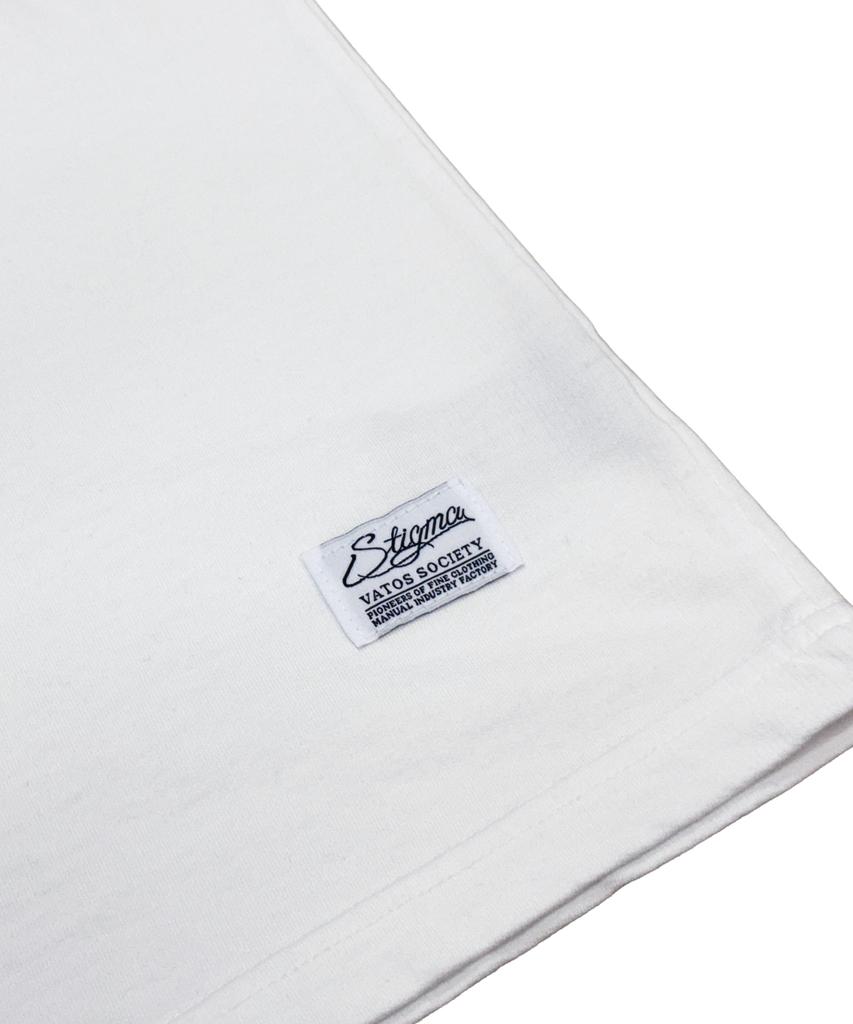 STIGMA Washed Blank T-Shirts V2 White