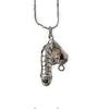Collana con Ciondolo Pene in Argento Sterling Gioiello Divertente Unico Collana con Ciondolo Regalo di San Valentino per Uomini e Donne